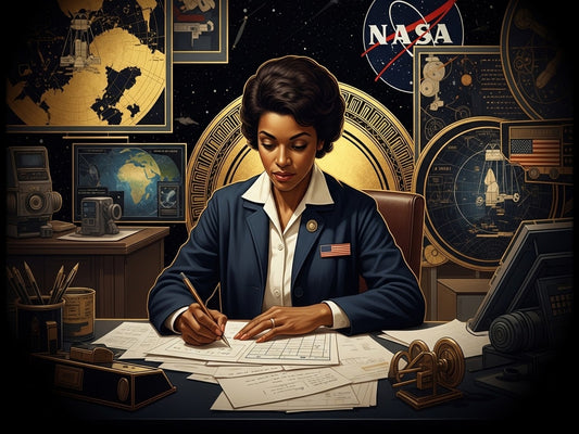 African American woman scientist at NASA in the 1960s
