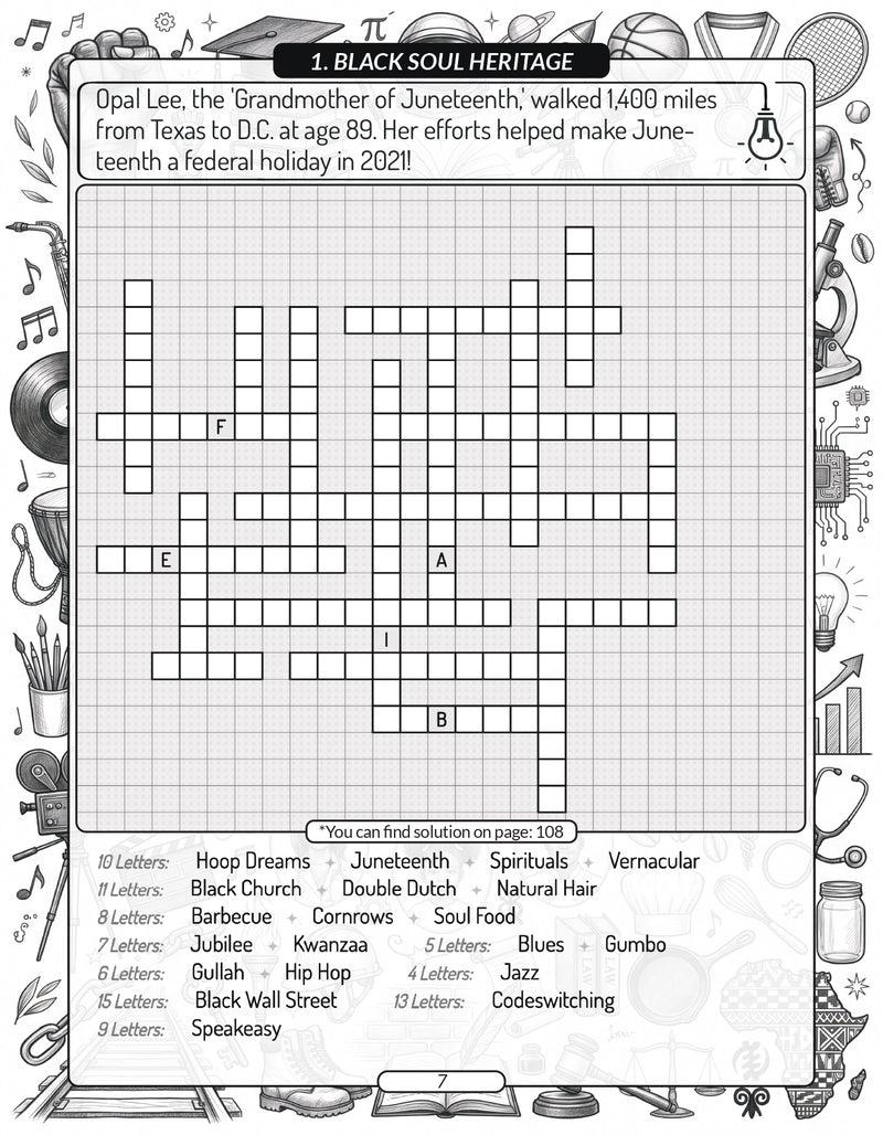 Example Puzzle Page