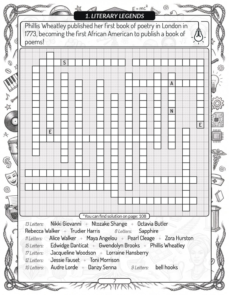 Example Puzzle Page