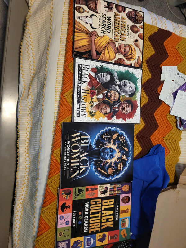 Lyn's four Imani Oliver puzzle books