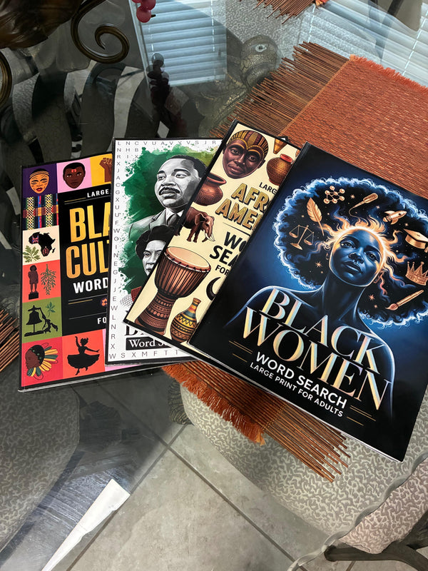 Kathryn's collection of Imani Oliver puzzle books
