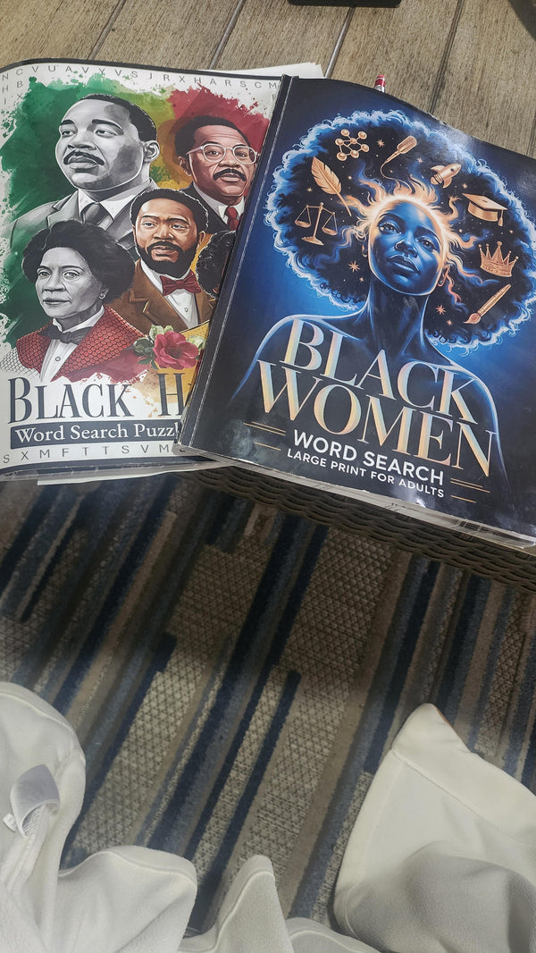Martha's two Imani Oliver puzzle books